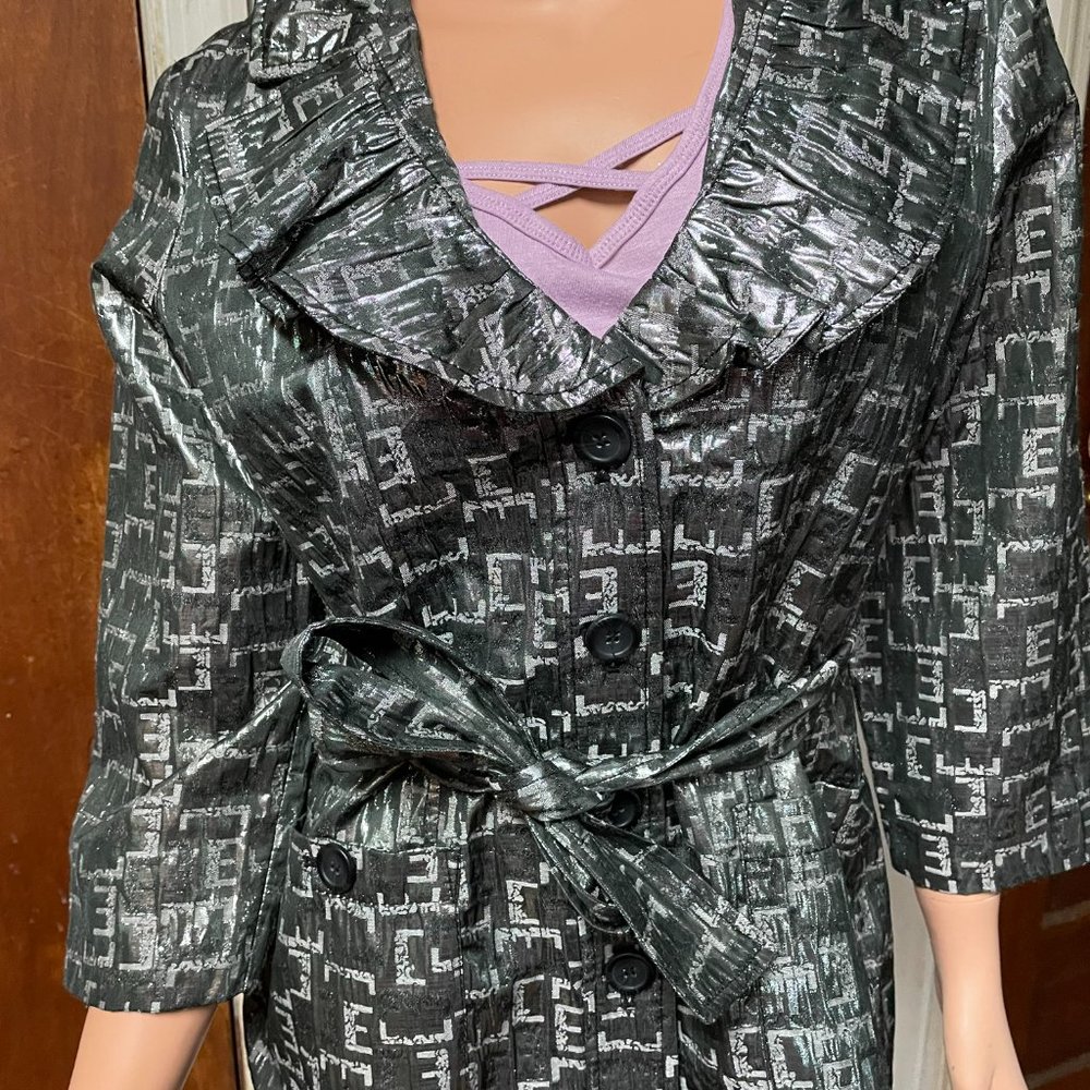 Ruby Rd. Metallic Blazer - Picture 3 of 4